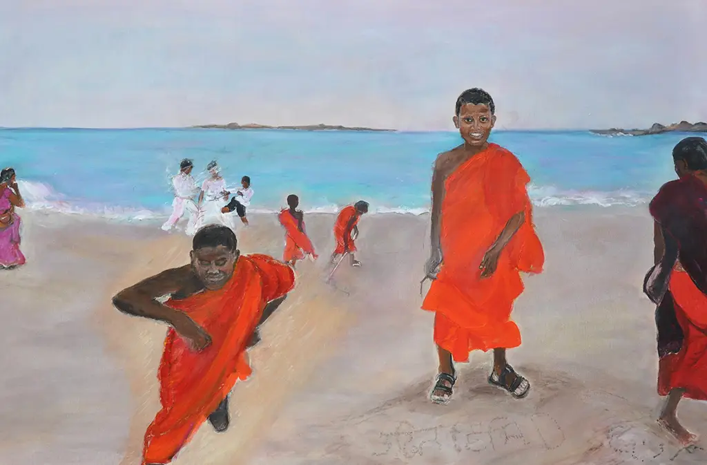 Dämmerung am Strand – 3. Teil des Triptychons