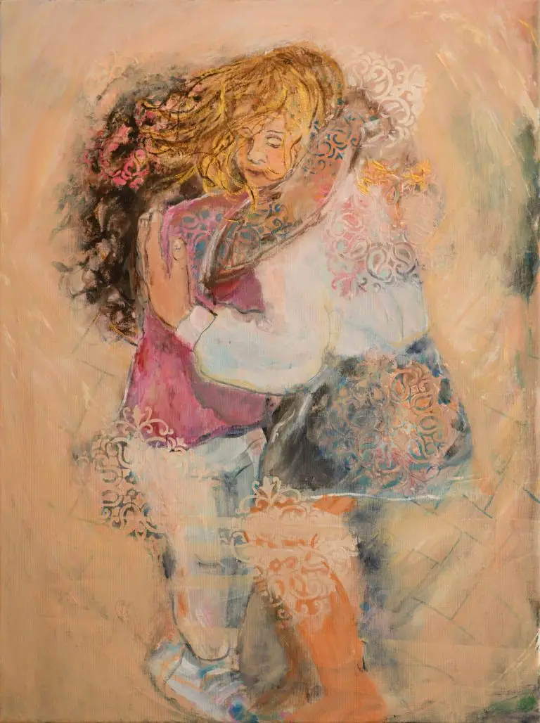 Umarmung III, Karin Göppert