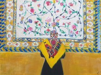 Ornamente, Iran, Acryl auf Leinwand (60X80)